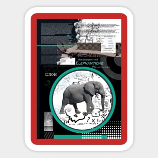 Elephant Sticker